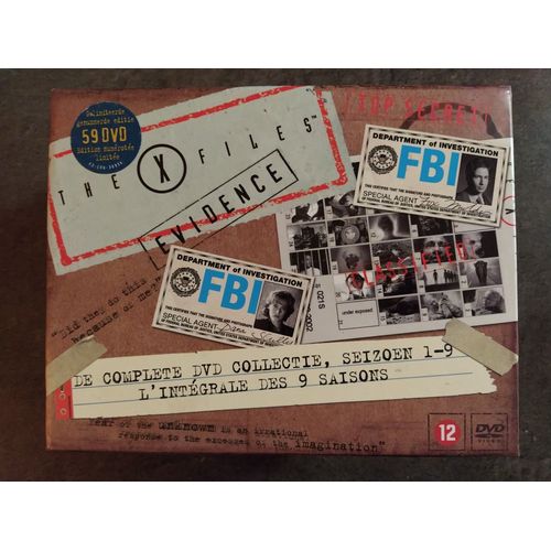 The X-Files - L'intgrale Des 9 Saisons - dition Limite - Edition Belge