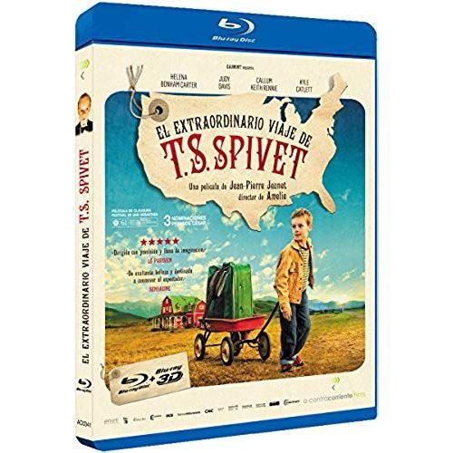 The Young And Prodigious T.S. Spivet (2013) ( L'extravagant Voyage Du Jeune Et Prodigieux T.S. Spivet ) ( The Young & Prodigious T.S. Spivet ) (3d & 2 [ Non-Usa Format, Blu-Ray, Reg.B Import - Spain ] de Unknown