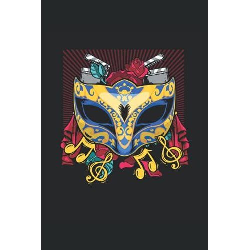 Theater Mask From Musical Mask On: This Theater, Musical Notebook Is Great To Note His Experiences In The Theater Or Musical. The 6 * 9 Journal With ... In The Theater Or Musical As A Paperback.   de Theatre, Tizian  Format Broch 
