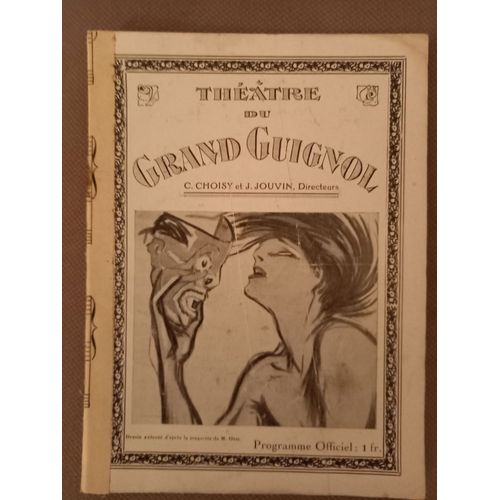 Thtre Du Grand Guignol , 9me Anne, Environ 1930.