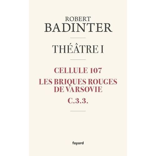 Thtre - Tome 1 : Cellule 107 - Les Briques Rouges De Varsovie - C.3.3    Format Grand Format 