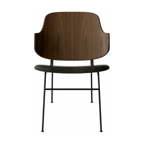 Fauteuil En Cuir Noir 64 X 56 Cm The Penguin - Audo