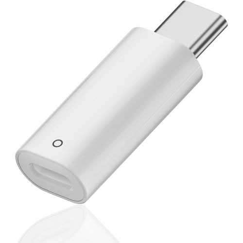 THEF-Adaptateur USB C pour Apple Pencil 1 | Adaptateur Avec appairage Bluetooth | Adaptateur Chargeur pour Apple Pencil | USB-C to Lightning Connecteur pour iPad 10e Gnration 2022 et iPad 11e 2025