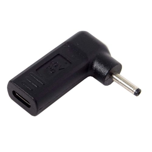 THEF-CY USB 3.1 Type C USB-C to DC 3.0 * 1.1mm Adapter Emulator Trigger 90 Degree Angled