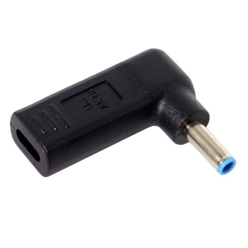 THEF-CY USB 3.1 Type C USB-C to DC 4.5 * 3.0mm Adapter Emulator Trigger 90 Degree Angled