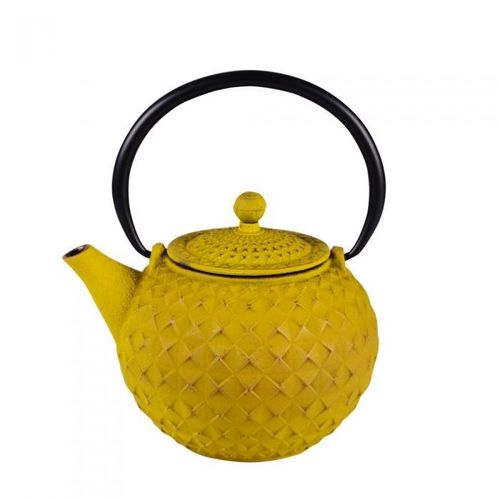 Thire En Fonte 1 L Avec Fitre Inox Octo Jaune