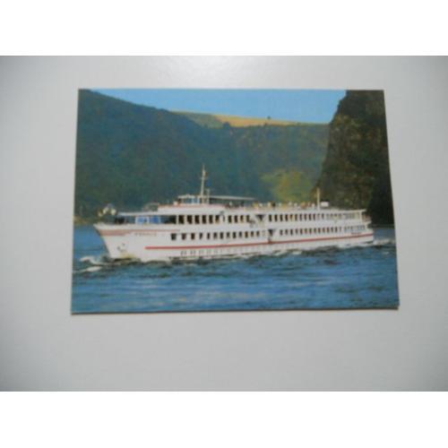 Theme Divers Bateau Carte Couleur- Sans Ecriture  Kd Kln Dsseldorf Kabinenschiff France Tbe