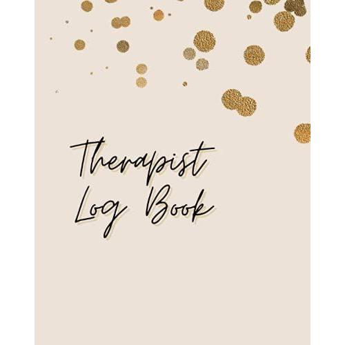 Therapist Log Book: Journal Notebook To Keep Track, Session Notes , Record Appointments, Counsellor And Therapist Planner. Unique Cover Design.   de Design, Pretty Little Star  Format Broch 