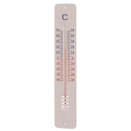 Thermomètre extérieur sur plaque métal 45cm