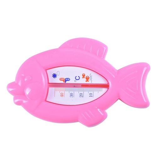 Thermometre De Bain Pour Bebe, Mignon Petit Poisson, Pour Baignoire, Pour Usage Humide Et Sec, Rose