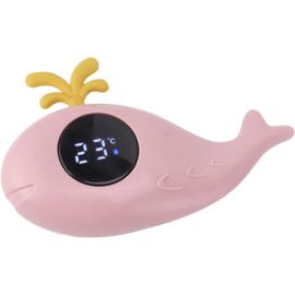 Thermomètre de Bain pour bébé, Thermomètre de Bain Numérique de Dessin  animé pour Enfants pour Salle de Bain (Rose)