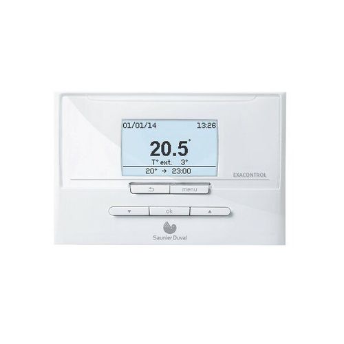 Thermostat radio  piles programmable exacontrol E7R C-B - SAUNIER DUVAL