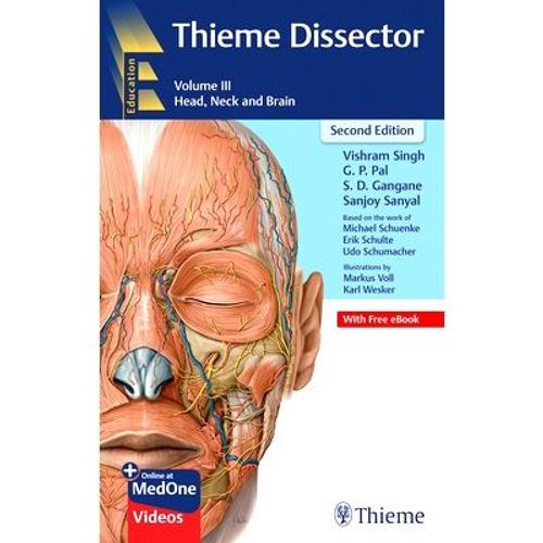 Thieme Dissector Volume 3    Format Livre-CD 