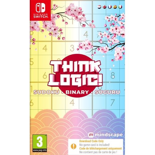 Think Logic! Sudoku - Binary - Suguru (Code-In-A-Box) Switch