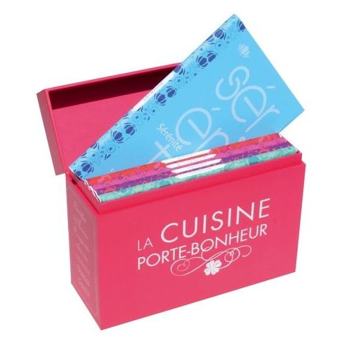 La Cuisine Porte-Bonheur - Coffret 7 Volumes : Sant - Amiti - Amour - Prosprit - Succs - Srnit - Chance   de Collectif  Format Coffret 