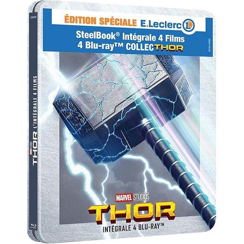 Thor - Intgrale - 4 Films - dition Steelbook Spciale E. Leclerc de Kenneth Branagh,Taika Waititi,Alan Taylor
