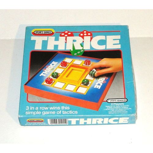 Thrice Jeu De Societe Spear's Games Anglais