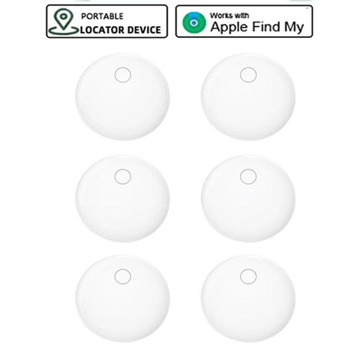 Tilanding Inke GPS Tracker Tag,Smart Air Tag,Fonctionne avec Apple Find My Global Network,Airtag Locator,Itag Bag,Car - 6 pcs-E3036