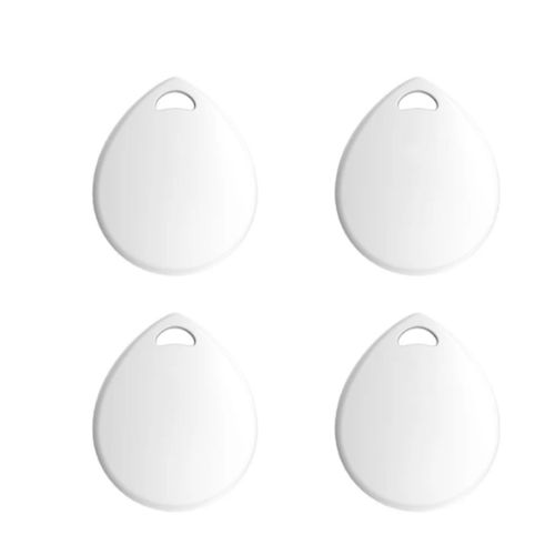 TILANDING-Traceur GPS Bluetooth,fonctionne avec Apple Find My Andrea itag,tiquette intelligente anti-perte,pour IOS - 4pc white-D
