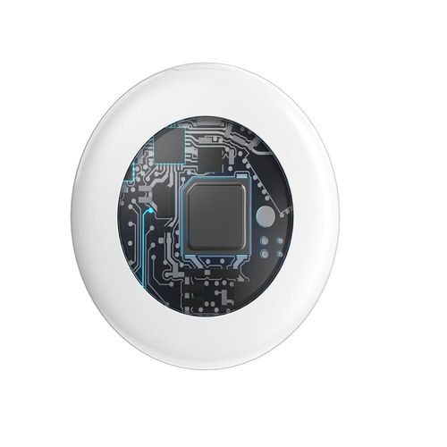 Tilanding-Traceur GPS Bluetooth intelligent,tiquette d'air,fonctionne avec Apple,trouver mon csitag,anti-perte- 1pc white-B