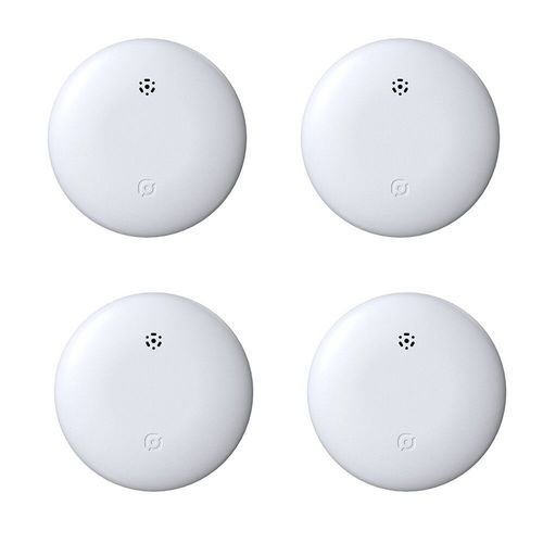 Tilanding-Traceur GPS Bluetooth,localisateur d'tiquette intelligent Airtag,fonctionne avec Apple Find My Andrea ITag- 4 white-D58