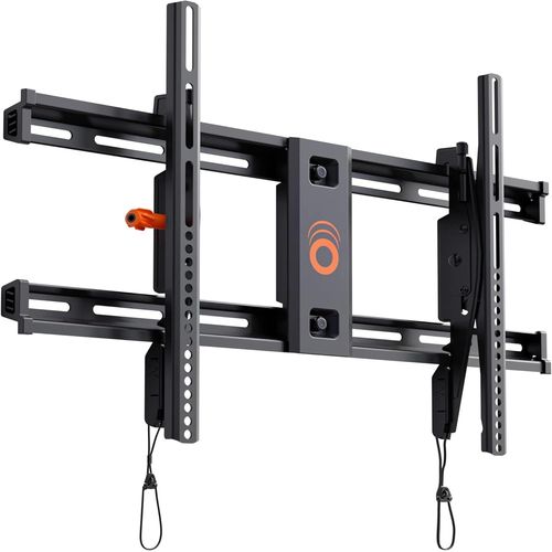 Tilting Wall Mount for Flat Screen TVs from 40 to 82 Inches-Eliminates Reflections Thanks to a 10 Tilt-Ultra Easy Installation