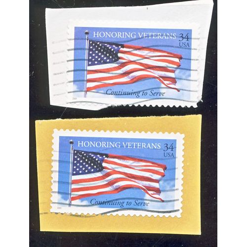 Timbe U S A, Honoring Veterans, Continuing To Serve, U S A 34 Cents, Oblitr