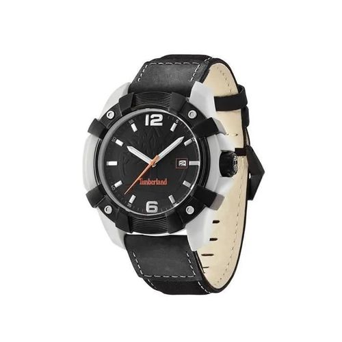 Timberland - 13326jpgyb-02b - Montre Homme - Quartz - Analogique - Bracelet Cuir Noir
