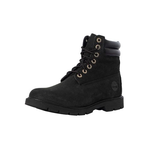 Timberland Bottes En Cuir De Base 6 Pouces, Noir - 45 1/2