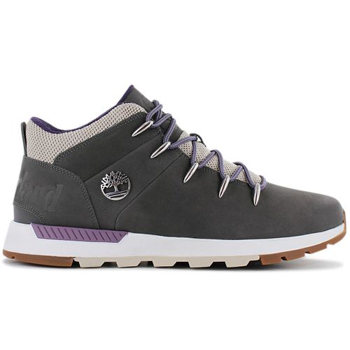 Timberland Sprint Trekker Mid - Hommes Chukka Bottes Boots Cuir Gris Tb0a5xxu033 - 44