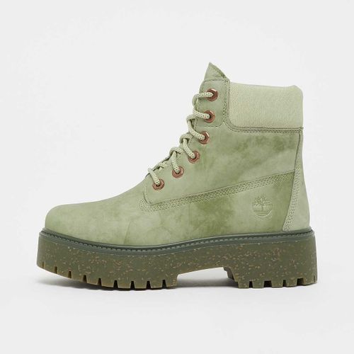Timberland Stone Street 6in Boot Light Green Nubuck Femme 6