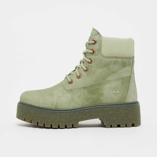 Timberland Stone Street 6in Boot Light Green Nubuck Femme 6