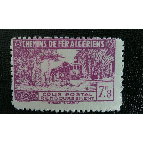 Timbre Algerie Colis Postaux Algrie