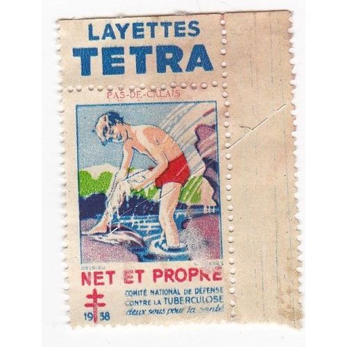 Timbre Antituberculeux 1938 Net Et Propre Layettes Tetra