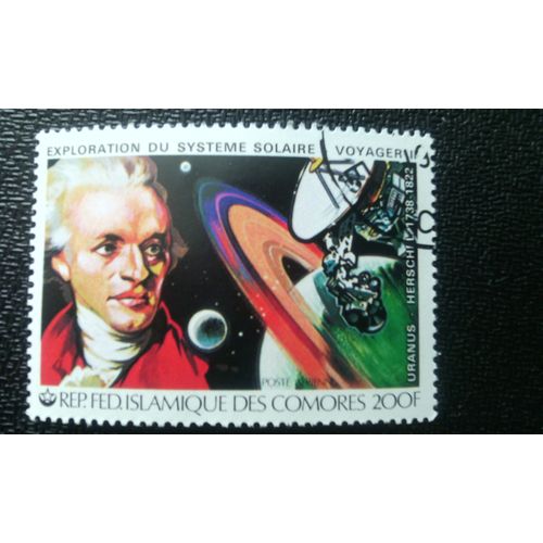 Timbre Comores ( Mi 507 A ) 1979 Exploration Du Systme Solaire