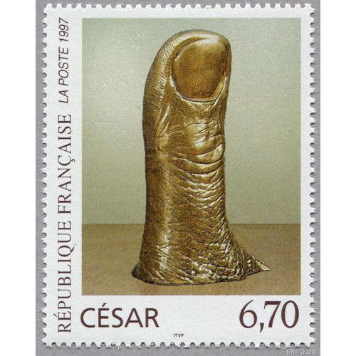 Timbre De 1997 Csar - Le Pouce - Yvert & Tellier N 3104