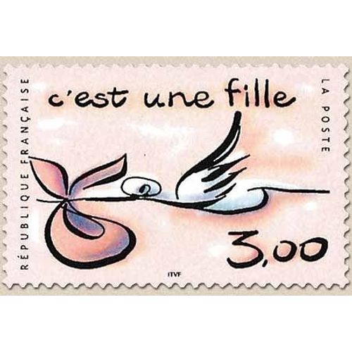 Timbre De France 1999 - Naissance C'est Une Fille - N Yvert 3231 - Neuf.