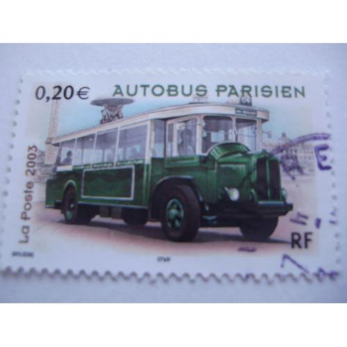 Timbre De France 2003 Autobus Parisien