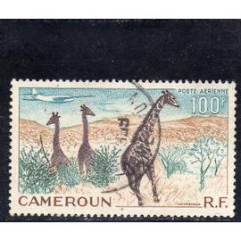 Timbre De Poste Aerienne Du Cameroun Girafes Rakuten