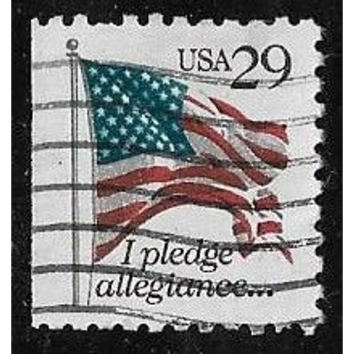 Timbre Des Etats-Unis N2120 Y & T 29 C. Noir Rouge Et Bleu Centenaire De La Cration Du 