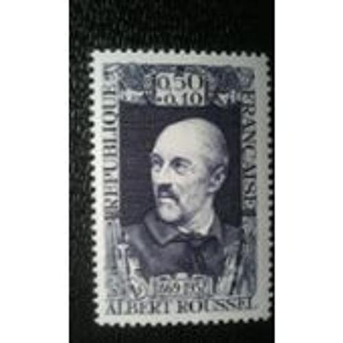 Timbre France 1969 Neuf ** Yt N 1590 Albert Roussel