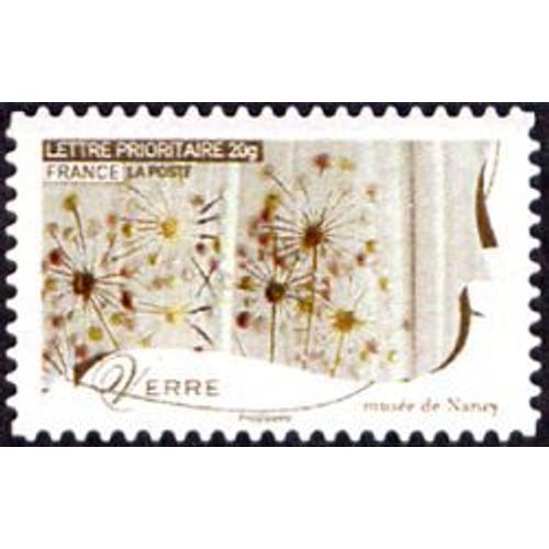 Timbre France 2009 Adhsif Oblitr - Mtiers D'art Verre Muse De Nancy - Lettre 20 G Yt253