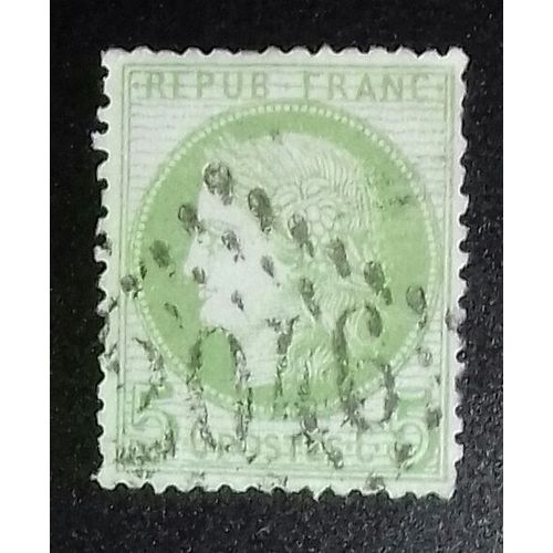 Timbre France - Crs 5 Centimes Dentel N 53 De 1872