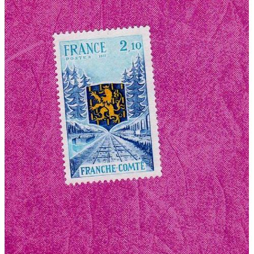 Timbre France Franche-Comt Neuf 1977