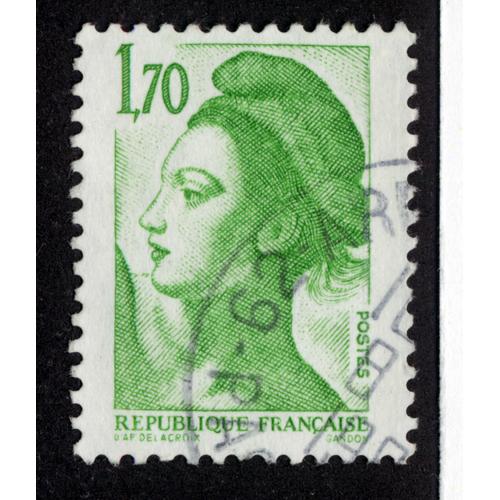 Timbre Marianne Libert De Gandon,Rpublique Franaise,Postes,1,70