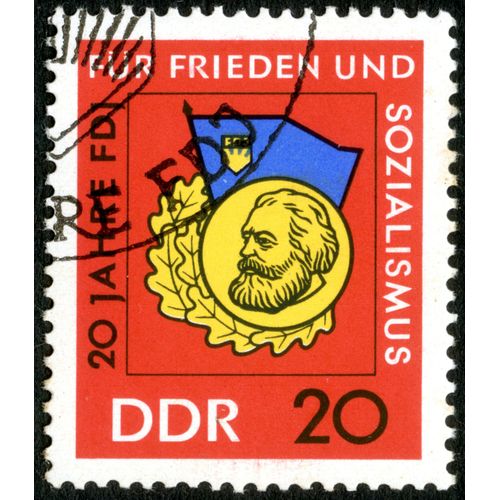 Timbre Oblitr Ddr, 20 Jahre Fdj Fr Frieden Und Sozialismus, 20