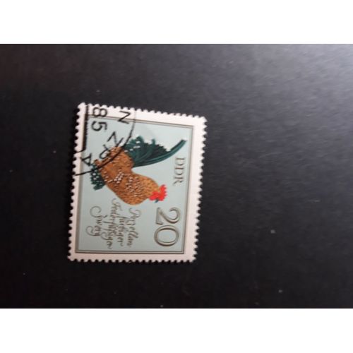 Timbre Oiseau Volaille Ddr Rda Tp11