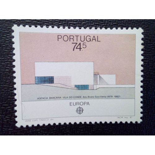 Timbre Portugal Yt 1699 C.E.P.T.- Architecture 1987 ( 011012 )