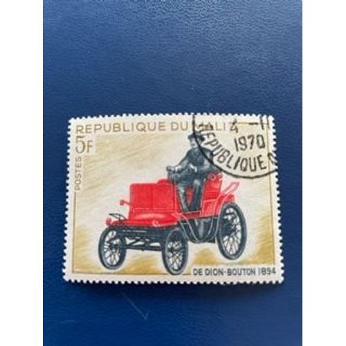 Timbre Rpublique Du Mali - De Dion-Bouton 1894 - 5f