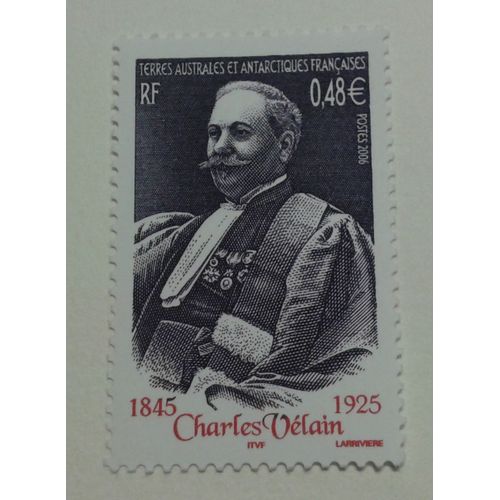 Timbre Taaf Yvert Et Tellier N436 Charles Vlain 2006 0,48 Euros Neuf Gomme Intacte